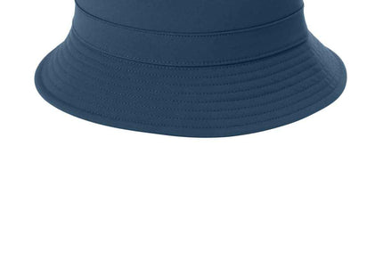 Port Authority Poly Bucket Hat C980 River Blue Navy