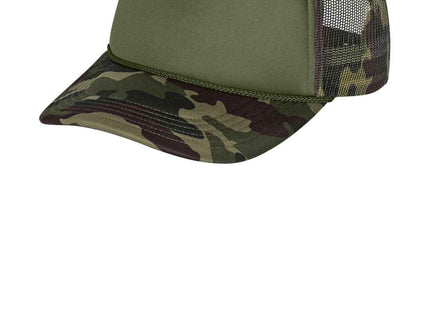 Port Authority Foam Truck'N Cap C993 Olive Drab Green Camo Camo OSFA