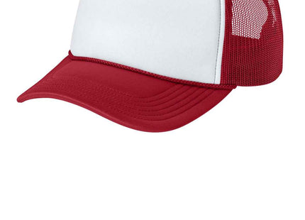 Port Authority Foam Truck'N Cap C993 White Rich Red Rich Red OSFA