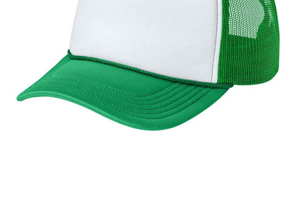 Port Authority Foam Truck'N Cap C993 White True Kelly Green True Kelly Green OSFA