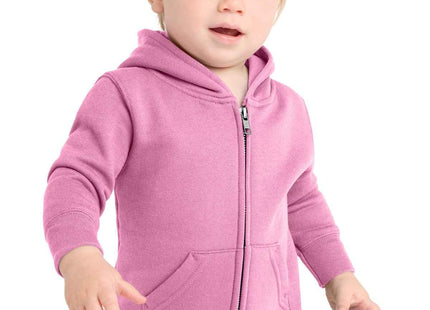 Port & Co Infant Core Fleece FullZip Hooded Sweatshirt CAR78IZH