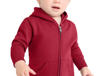 Port & Co Infant Core Fleece FullZip Hooded Sweatshirt CAR78IZH