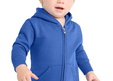 Port & Co Infant Core Fleece FullZip Hooded Sweatshirt CAR78IZH