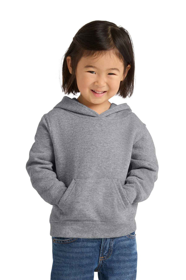 Port & Co Toddler Core Fleece Pullover Hooded Sweatshirt CAR78TH