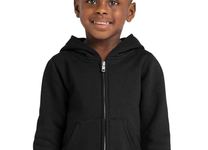Port & Co Toddler Core Fleece FullZip Hooded Sweatshirt CAR78TZH