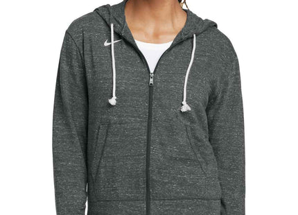 Nike Women's Gym Vintage FullZip Hoodie CN9402 Team Anthracite