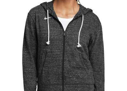 Nike Women's Gym Vintage FullZip Hoodie CN9402 Team Black