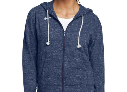 Nike Women's Gym Vintage FullZip Hoodie CN9402 Team Navy
