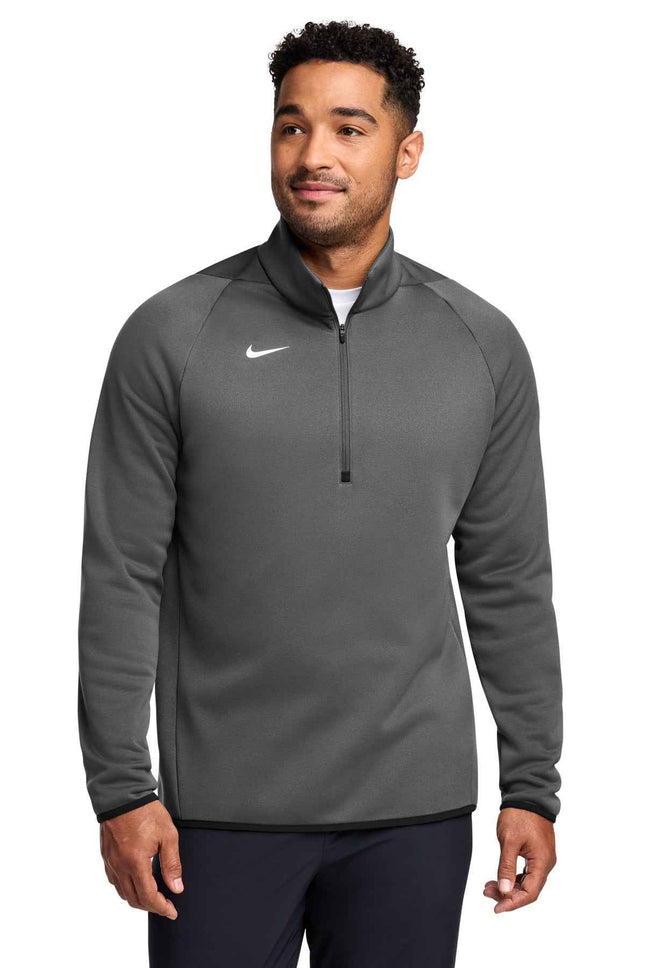 Nike ThermaFIT 1/4Zip Fleece CN9492 Team Anthracite