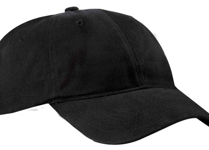 Port Authority Brushed Twill Low Profile Cap CP77 Black OSFA