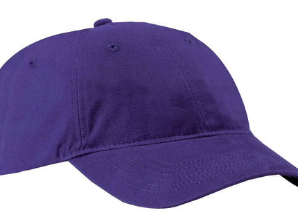 Port Authority Brushed Twill Low Profile Cap CP77 Purple OSFA