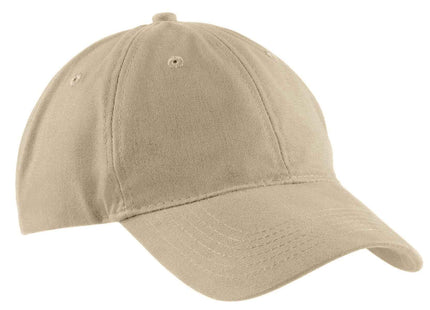 Port Authority Brushed Twill Low Profile Cap CP77 Khaki OSFA
