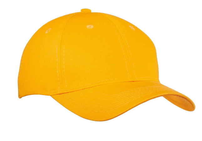 Port Authority SixPanel Twill Cap CP80 Athletic Gold OSFA