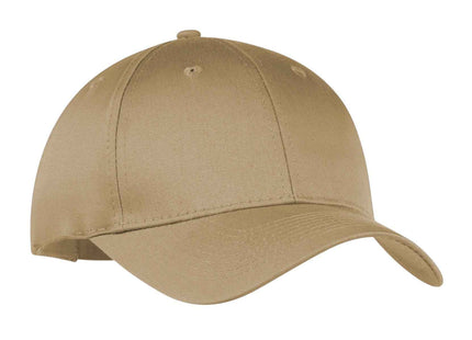 Port Authority SixPanel Twill Cap CP80 Khaki OSFA