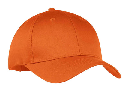 Port Authority SixPanel Twill Cap CP80 Orange OSFA