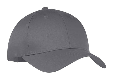 Port Authority SixPanel Twill Cap CP80 Charcoal OSFA