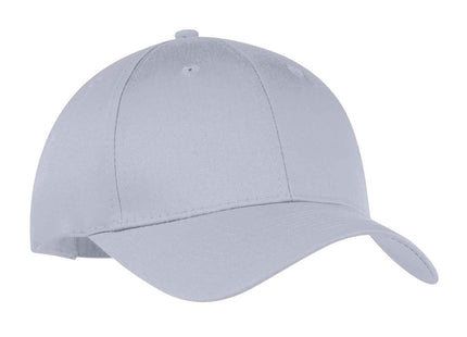 Port Authority SixPanel Twill Cap CP80 Silver OSFA