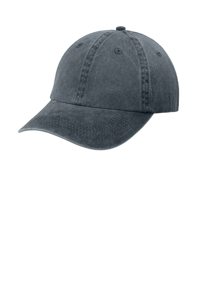 Port Authority PigmentDyed Cap CP84 Graphite OSFA