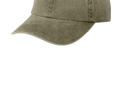 Port Authority PigmentDyed Cap CP84 Khaki OSFA