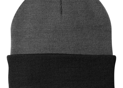Port Authority Knit Cap CP90 Athletic Oxford Black OSFA