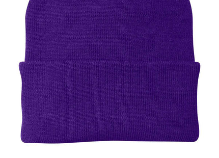 Port Authority Knit Cap CP90 Athletic Purple OSFA