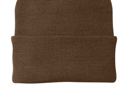 Port Authority Knit Cap CP90 Brown OSFA
