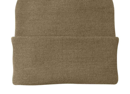 Port Authority Knit Cap CP90 Coyote Brown OSFA