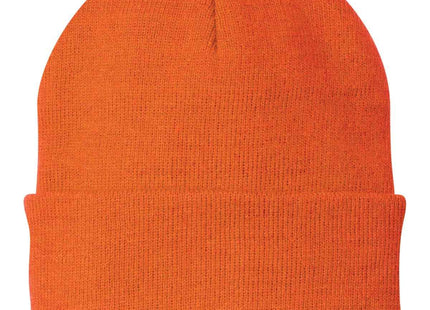 Port Authority Knit Cap CP90 Neon Orange OSFA