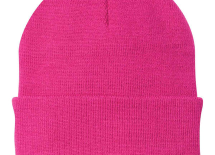Port Authority Knit Cap CP90 Neon Pink Glo OSFA