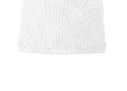 Port Authority FleeceLined Beanie Cap CP91L White OSFA
