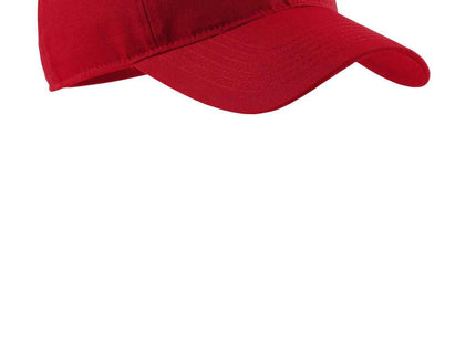 Port Authority Soft Brushed Canvas Cap CP96 Red OSFA