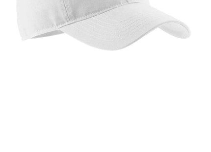 Port Authority Soft Brushed Canvas Cap CP96 White OSFA