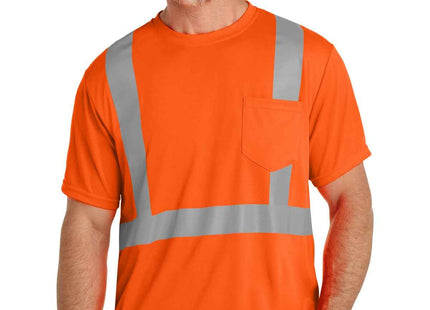 CornerStone ANSI 107 Class 2 Mesh Tee CS200 Safety Orange