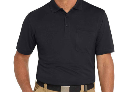 CornerStone Industrial SnagProof Pique Pocket Polo CS4020P Navy Blue