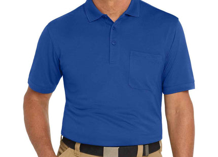 CornerStone Industrial SnagProof Pique Pocket Polo CS4020P Royal