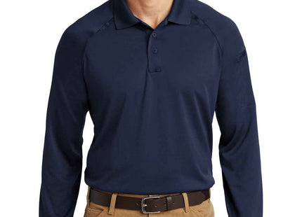 CornerStone Select Long Sleeve SnagProof Tactical Polo CS410LS Dark Navy
