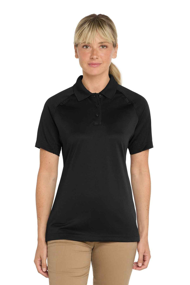 CornerStone Women's Select SnagProof Tactical Polo CS411 Black