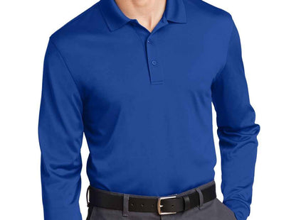 CornerStone Select SnagProof Long Sleeve Polo CS412LS Royal