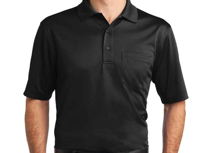 CornerStone Select SnagProof Pocket Polo CS412P Black
