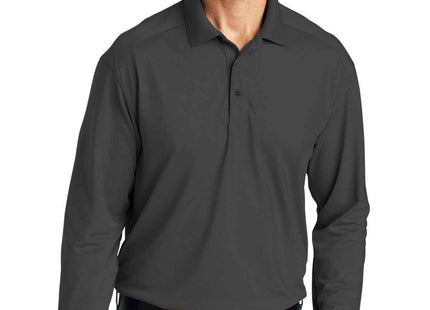 CornerStone Select Lightweight SnagProof Long Sleeve Polo CS418LS Charcoal