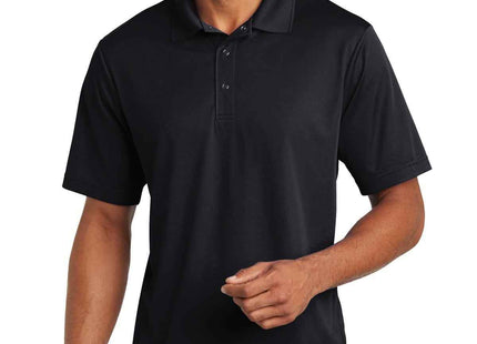 CornerStone Micropique Gripper Polo CS421 Black
