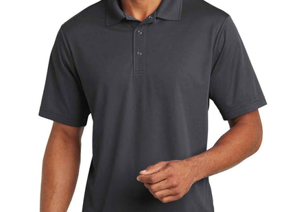 CornerStone Micropique Gripper Polo CS421 Iron Grey