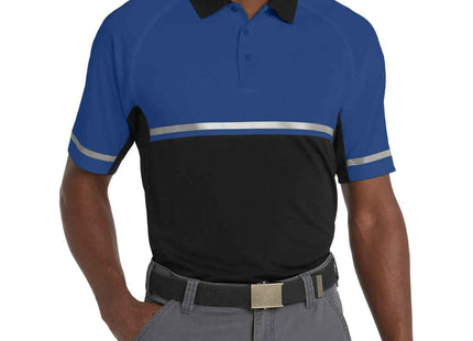 CornerStone Select Lightweight SnagProof Enhanced Visibility Polo CS423 Royal Black