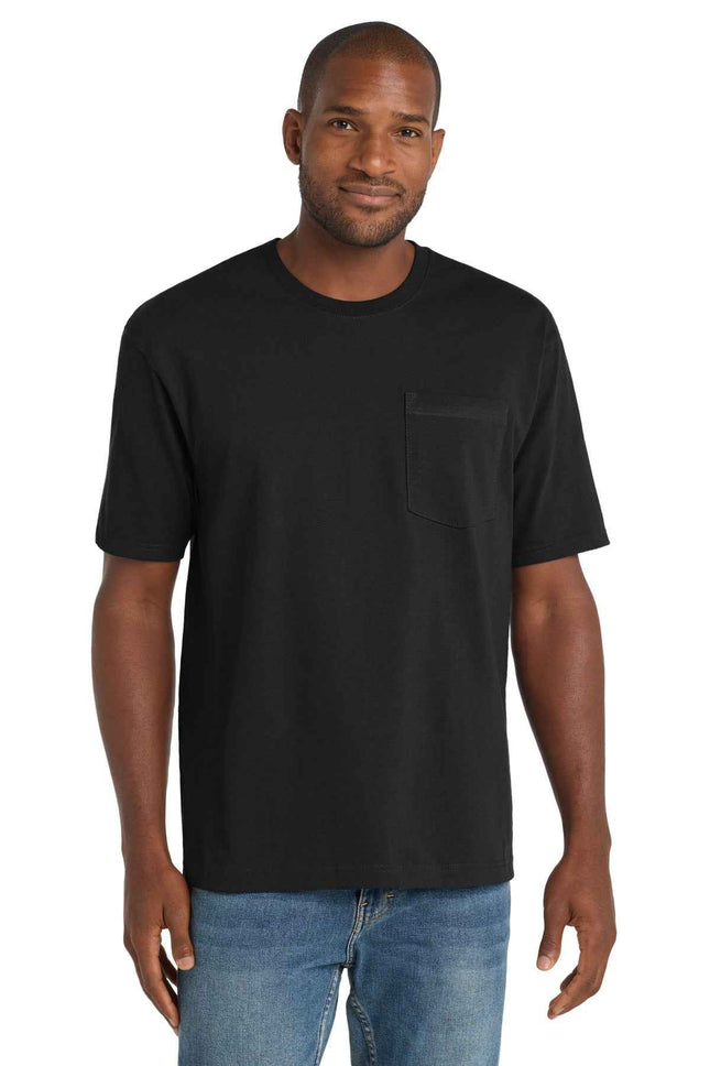 CornerStone Workwear Pocket Tee CS430 Black