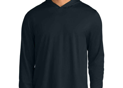 CornerStone Workwear Pro Long Sleeve Hooded Tee CS440LSH Navy