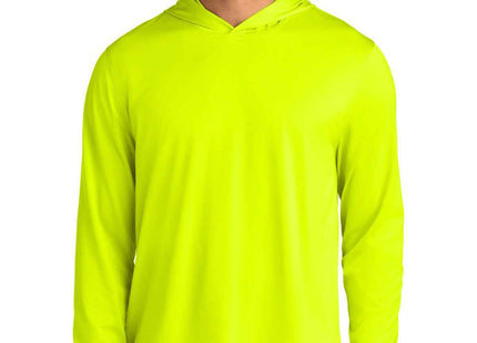 CornerStone Workwear Pro Long Sleeve Hooded Tee CS440LSH Safety Yellow