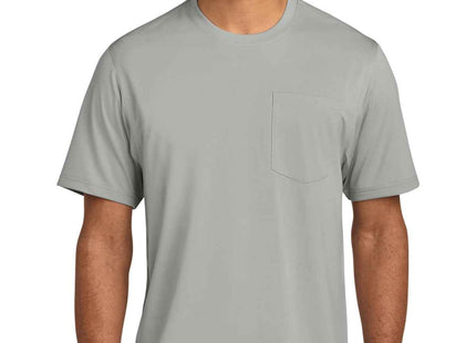 CornerStone Workwear Pro Short Sleeve Pocket Tee CS440P Light Grey
