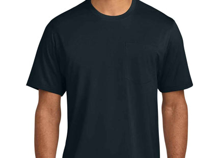 CornerStone Workwear Pro Short Sleeve Pocket Tee CS440P Navy