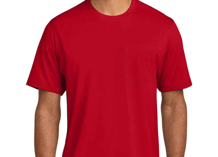 CornerStone Workwear Pro Short Sleeve Pocket Tee CS440P Red