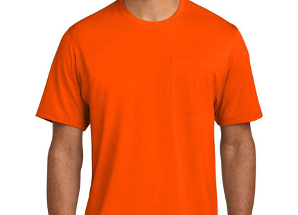 CornerStone Workwear Pro Short Sleeve Pocket Tee CS440P Safety Orange